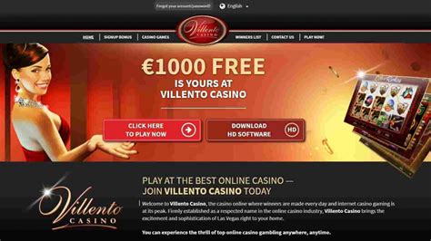 villento casino welcome bonus|Villento Casino Review .